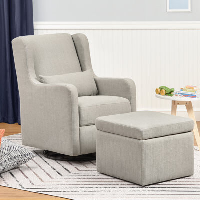 Carter's by DaVinci Adrian Swivel Glider and Ottoman