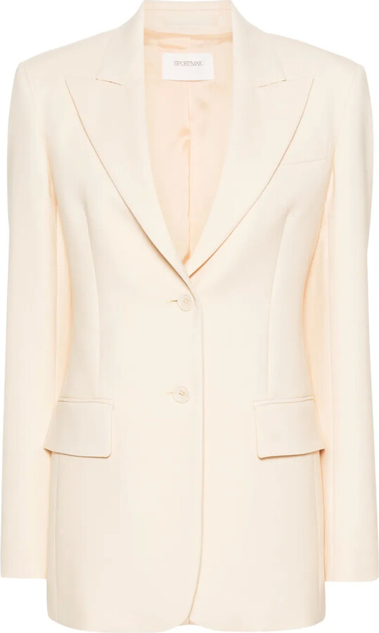 Sportmax Single-Breasted Blazer