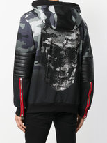 Thumbnail for your product : Philipp Plein Raiden camouflage hoodie