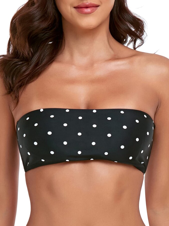 Holipick Bandeau Bikini Top for Women Strapless Swimsuit Tops Only