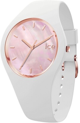 Ice Watch ICE-Watch Ice Pearl Pink Small White Silicone Quartz Watch