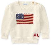 Thumbnail for your product : Ralph Lauren Flag Cotton Sweater