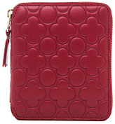 Thumbnail for your product : Comme des Garcons Clover Embossed Zip Fold Wallet