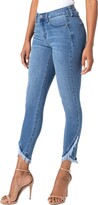Thumbnail for your product : Liverpool Abby Scallop Hem Crop Skinny Jeans