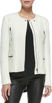 Thumbnail for your product : Vince Boucle Moto Jacket, Off White
