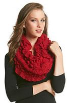 Thumbnail for your product : Betsey Johnson Ruched Metallic Infinity Scarf