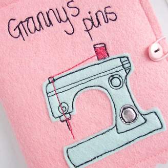 rosiebull designs Personalised Sewing Machine Needle Case
