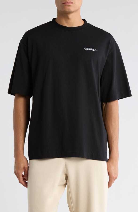 Off-White Tattoo Arrow Skate Graphic T-Shirt