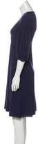Thumbnail for your product : Just Cavalli Long Sleeve A-Line Dress Blue Long Sleeve A-Line Dress