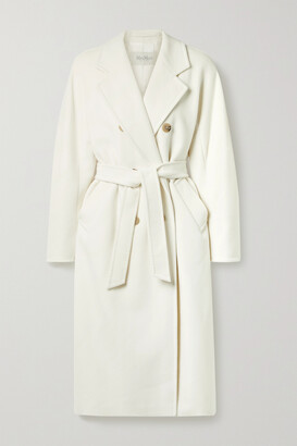 Max Mara Madame Double-breasted Wool And Cashmere-blend Coat