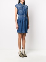 Thumbnail for your product : Pinko Fitted Denim Mini Dress