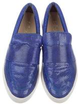 Thumbnail for your product : Loeffler Randall Embossed Slip-On Sneakers