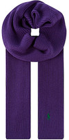 Thumbnail for your product : Ralph Lauren Ribbed merino wool scarf - for Men