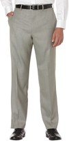 Thumbnail for your product : Savane Big & Tall Sharkskin Straight-Fit Flat-Front Dress Pants