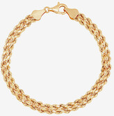 Thumbnail for your product : Fine Jewelry 10K Gold 4.9mm 7.25" Double Rope Bracelet