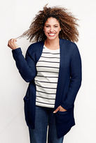 Thumbnail for your product : Lands' End Women's Plus Size Lofty Blend Open Drape Cardigan Sweater