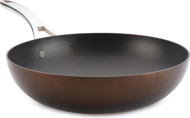 Anolon X Hybrid Nonstick Induction Frying Pan, 8.25-Inch, Super Dark Gray