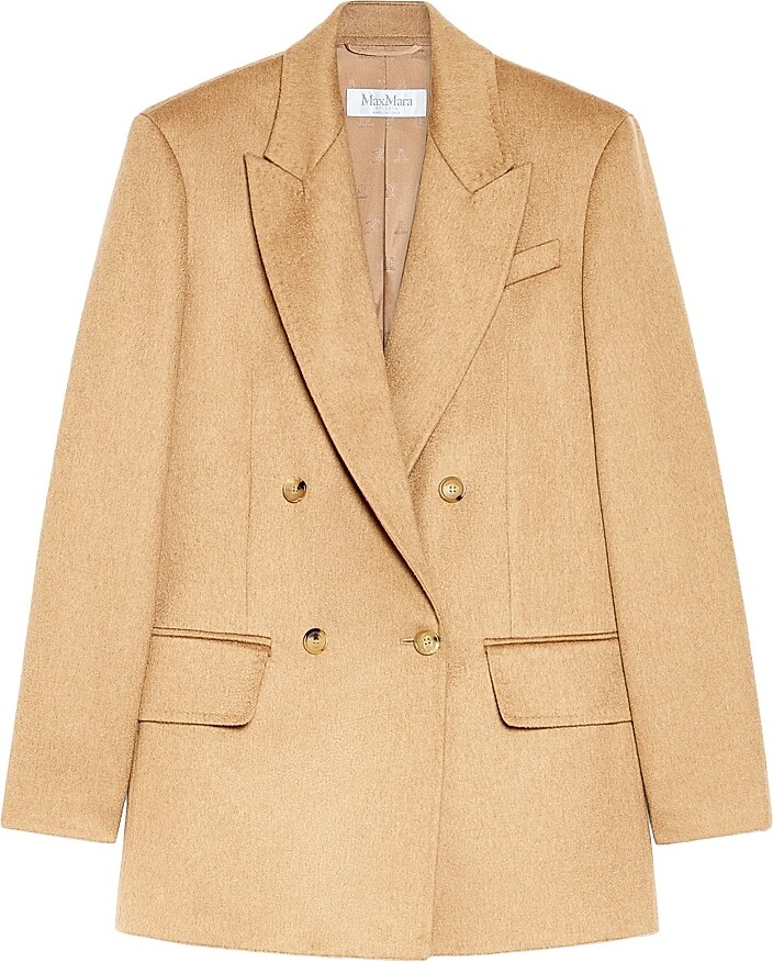 Max Mara Women's Zibeline Camel Olimpia Jacket - Camel - Size 0