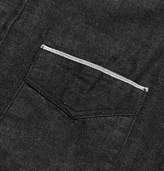 Thumbnail for your product : Officine Generale Selvedge Denim Shirt - Black