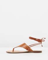 Thumbnail for your product : J.Crew Vachetta Ankle Wrap Thongs