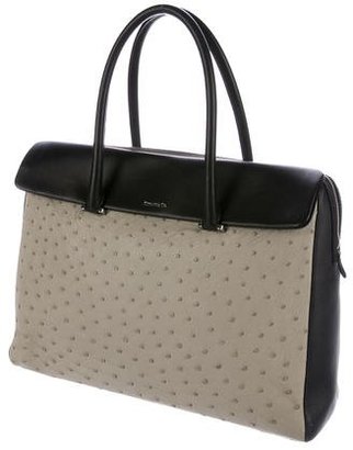 Tiffany & Co. Ostrich Handle Bag