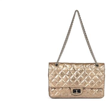 Chanel Bronze Soft Deerskin Luxury Ligne Jumbo XL Bowler Bag – Boutique  Patina