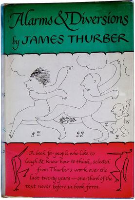 One Kings Lane Vintage James Thurber's Alarms & Diversions, 1st