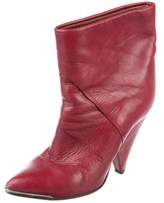 Thumbnail for your product : IRO Pointed-Toe Leather Booties