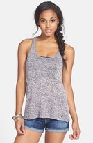 Thumbnail for your product : Volcom 'Mystified' Marled Knit Racerback Tank (Juniors)