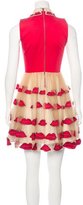 Thumbnail for your product : Alice + Olivia Pout Fitted Pouf Dress