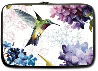 Cute Watercolor Hummingbird with Flowers Picture Notebook Laptop Sleeve Case (two sides) - Macbook, Macbook Air/Pro 13 Inch Hot Sale Laptop Sleeve Case Bags