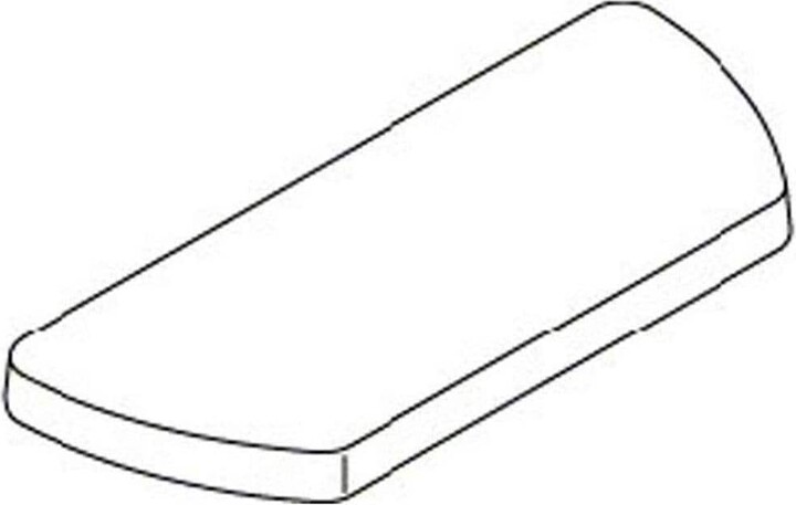 Toilet Tank Cover in White