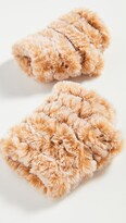 Thumbnail for your product : Jocelyn Knitted Faux Fur Mandy Mittens