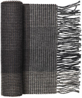 Thumbnail for your product : Johnston & Murphy Wool Large Houndstooth Plaid Scarf
