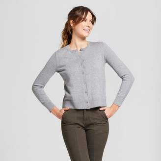A New Day Women's Casual Fit Long Sleeve Crewneck Button-Down Any Day Cardigan