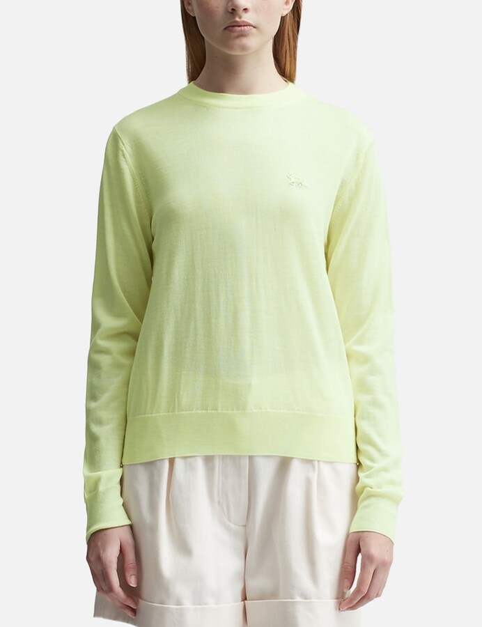 MAISON KITSUNÉ Baby Fox Patch Regular Jumper