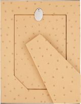 Thumbnail for your product : Barneys New York Ostrich-Embossed Picture Frame-Nude