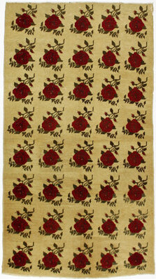 Lyonel 6X11 Vintage Anatolian Distressed Turkish Dowry Tribal Konya Rug
