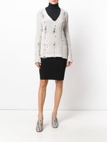 Thumbnail for your product : Nude distressed knit sweater