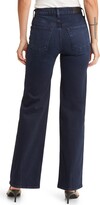 Thumbnail for your product : Edwin Marli Ripped High Waist Raw Hem Wide Leg Jeans