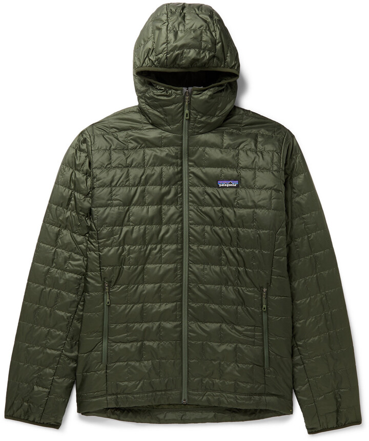 patagonia quilted shell down jacket