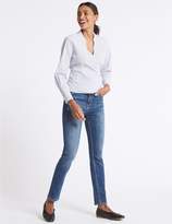 Thumbnail for your product : Marks and Spencer Mid Rise Slim Jeans