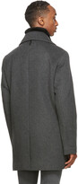 Thumbnail for your product : Mackage Grey Wool Dillon Coat