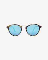 Thumbnail for your product : Spektre sunglasses Havana Rim Mirrored Lense Sunglasses