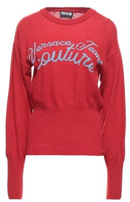 Versace Red Women's Sweaters | Shop the world's largest collection 