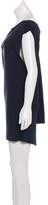 Thumbnail for your product : Roland Mouret Asymmetrical Mini Dress Navy Asymmetrical Mini Dress