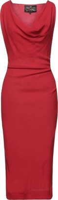 Midi Dress Red