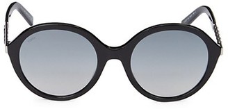 Tod's 55MM Round Sunglasses