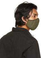 Thumbnail for your product : C.P. Company Khaki Plain Face Mask