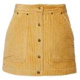 Thumbnail for your product : SAM. Land of Distraction Mini A-Line Corduroy Skirt